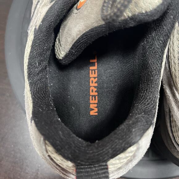 Merrell Men's Size 8 Moab 2 Mother Of All Boots Waterproof Hiking Shoes Brown - Picture 7 of 10